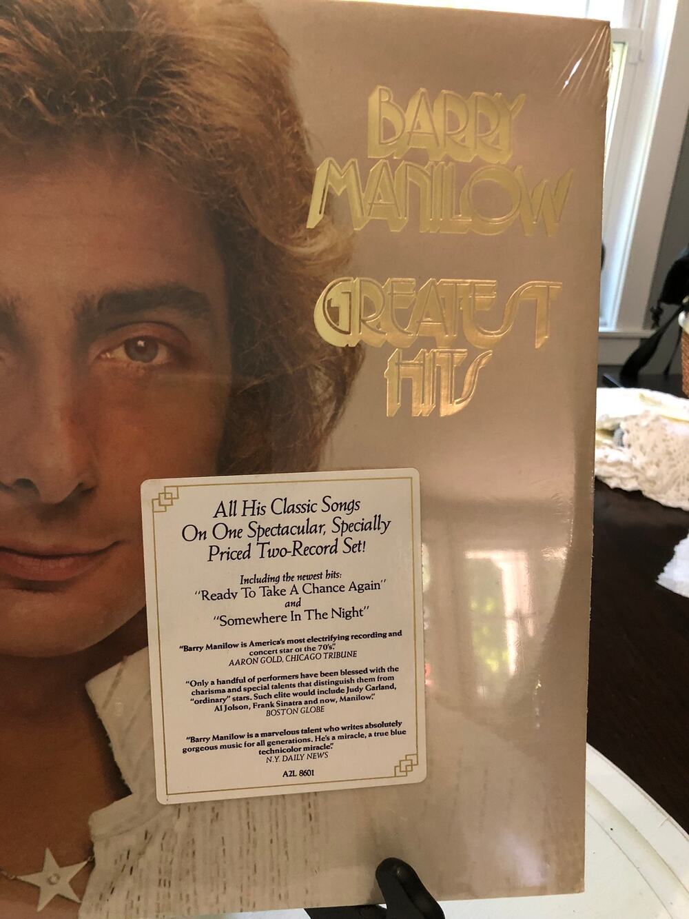 Barry Manilow Greatest Hits 1978 New Factory Sealed Double Vinyl A2L 8601
